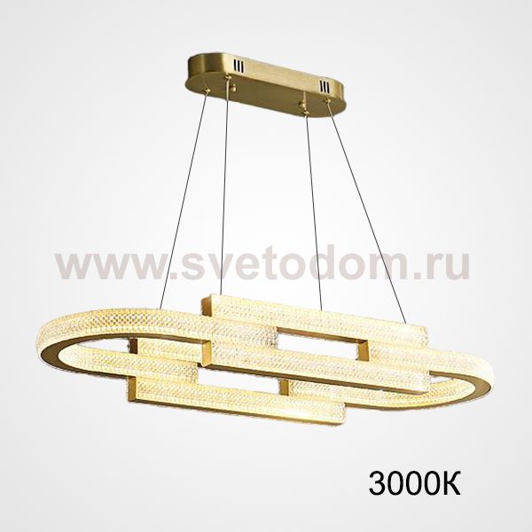 Подвесной светильник LOUELLA  B L90 Brass 3000К ImperiumLoft 220407-23