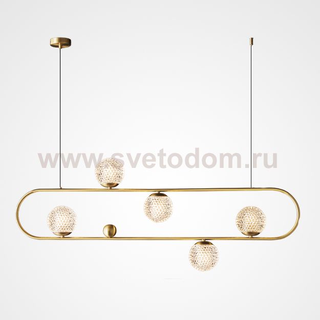 Подвесной светильник HOOP LONG LUX ImperiumLoft 220422-23