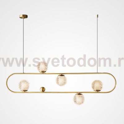 Подвесной светильник HOOP LONG LUX ImperiumLoft 220422-23