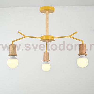 Потолочная люстра LES COLOR D72 Yellow ImperiumLoft 220502-23
