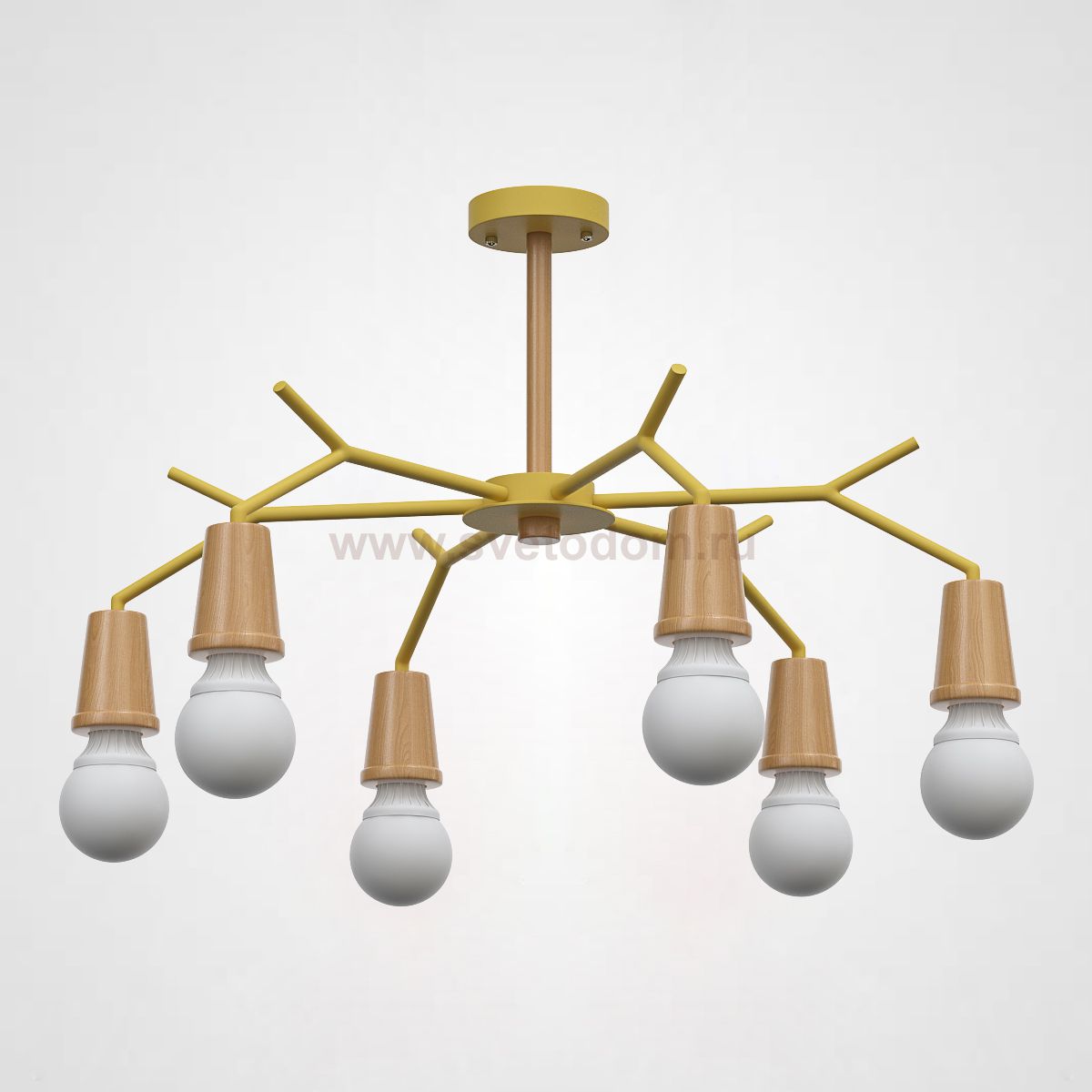 Потолочная люстра LES COLOR D80 Yellow ImperiumLoft 220503-23