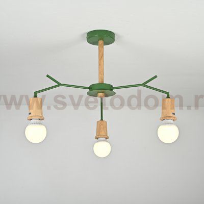 Потолочная люстра LES COLOR D72 Green ImperiumLoft 220505-23