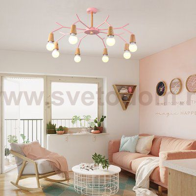 Потолочная люстра LES COLOR D72 Blue ImperiumLoft 220508-23