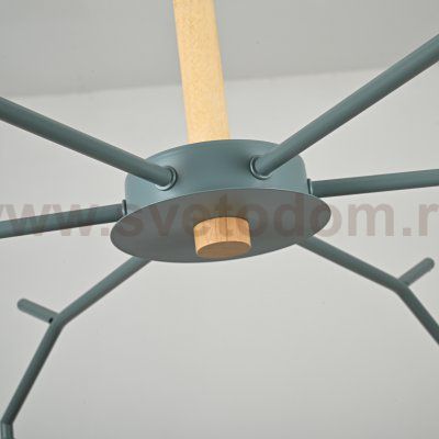 Потолочная люстра LES COLOR D80 Blue ImperiumLoft 220509-23