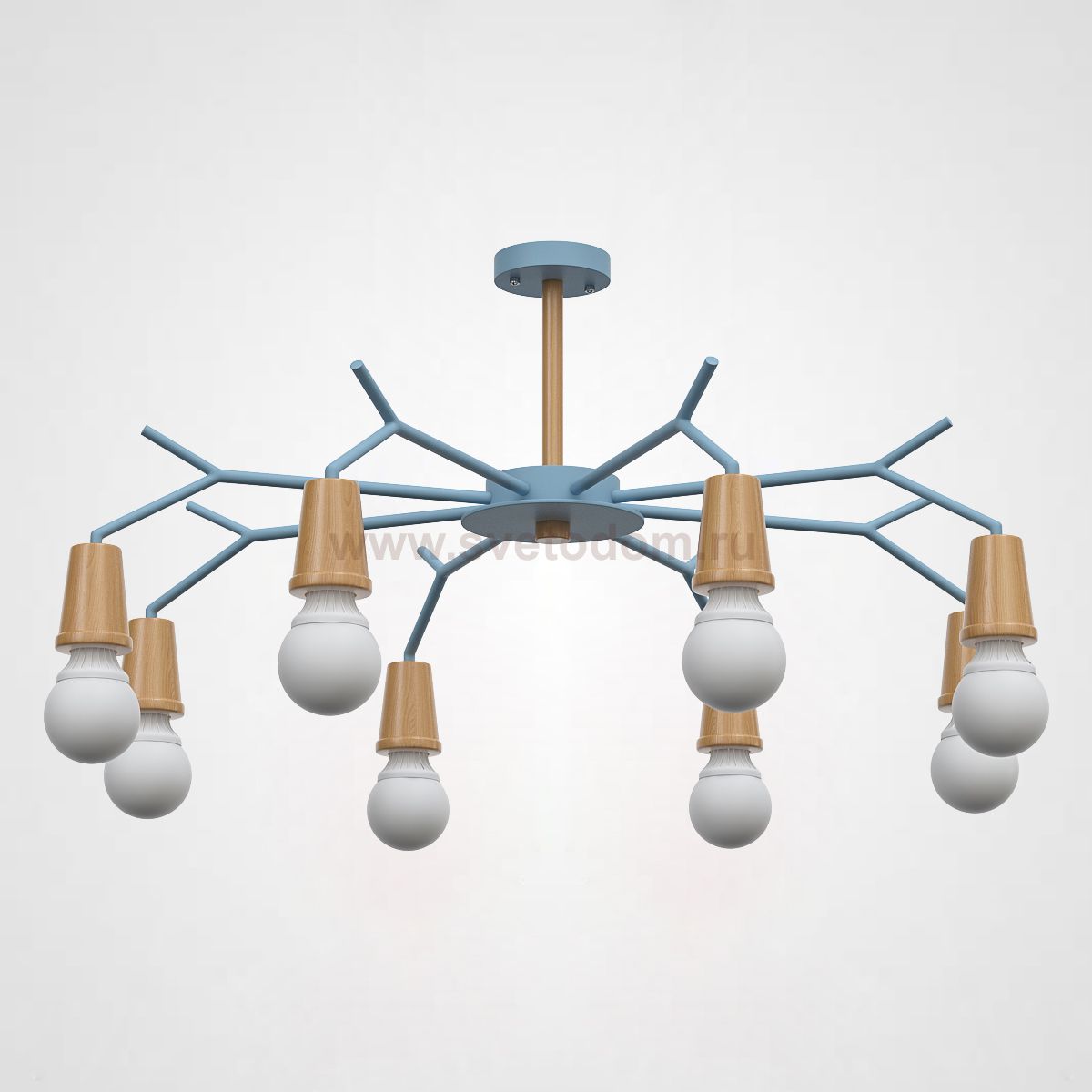 Потолочная люстра LES COLOR D95 Blue ImperiumLoft 220510-23