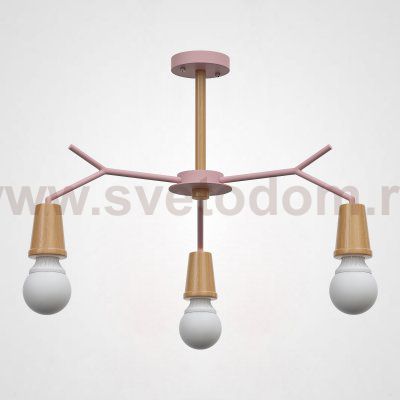Потолочная люстра LES COLOR D72 Pink ImperiumLoft 220511-23