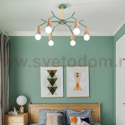Потолочная люстра LES COLOR D72 Pink ImperiumLoft 220511-23