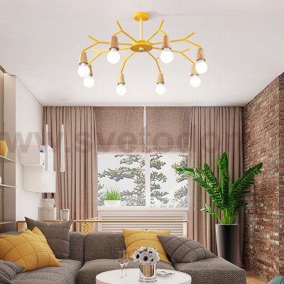 Потолочная люстра LES COLOR D80 Pink ImperiumLoft 220512-23