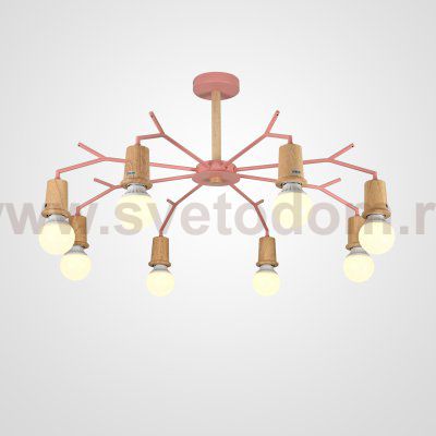 Потолочная люстра LES COLOR D95 Pink ImperiumLoft 220513-23