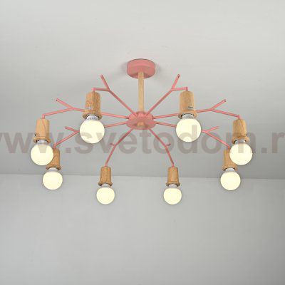 Потолочная люстра LES COLOR D95 Pink ImperiumLoft 220513-23