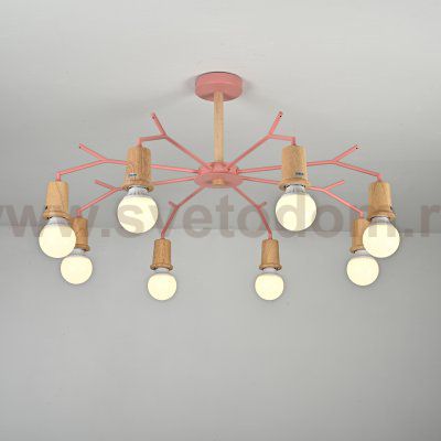 Потолочная люстра LES COLOR D95 Pink ImperiumLoft 220513-23