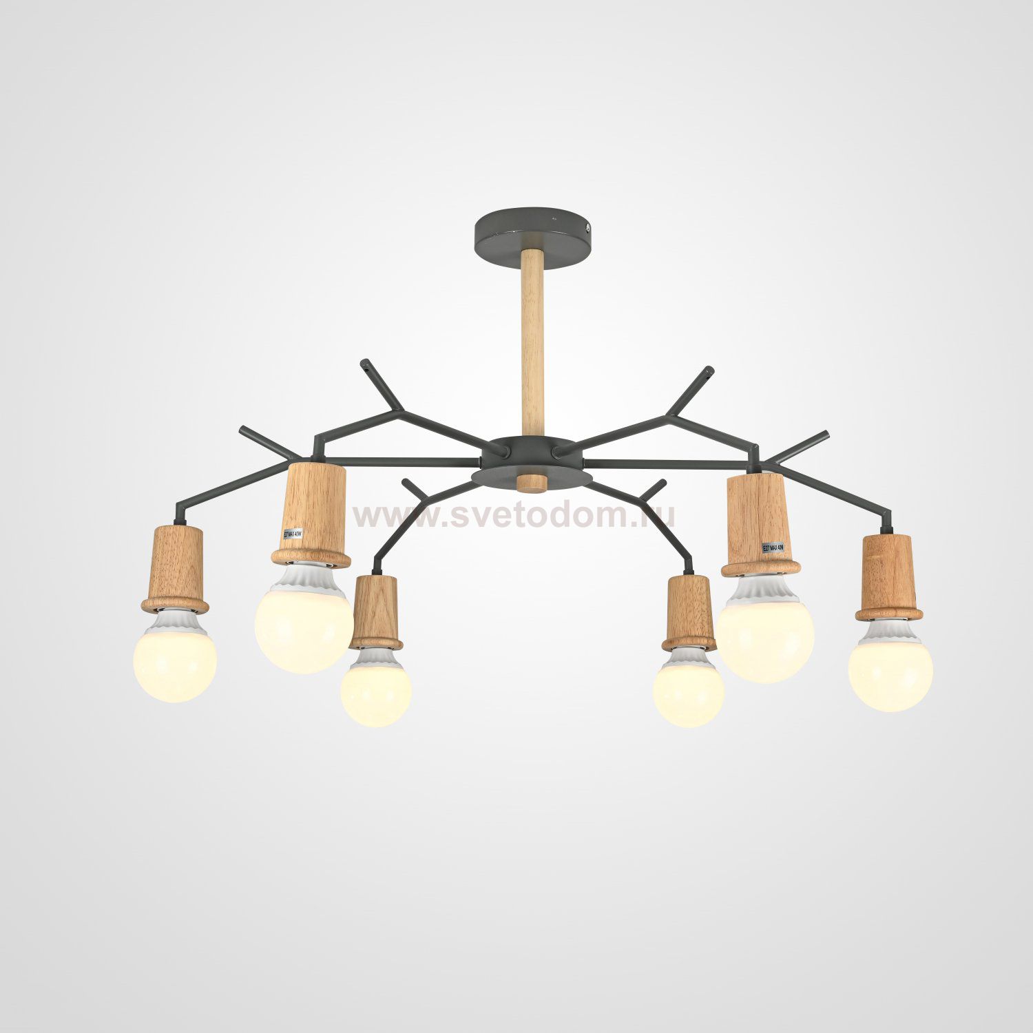 Потолочная люстра LES COLOR D80 Grey ImperiumLoft 220515-23