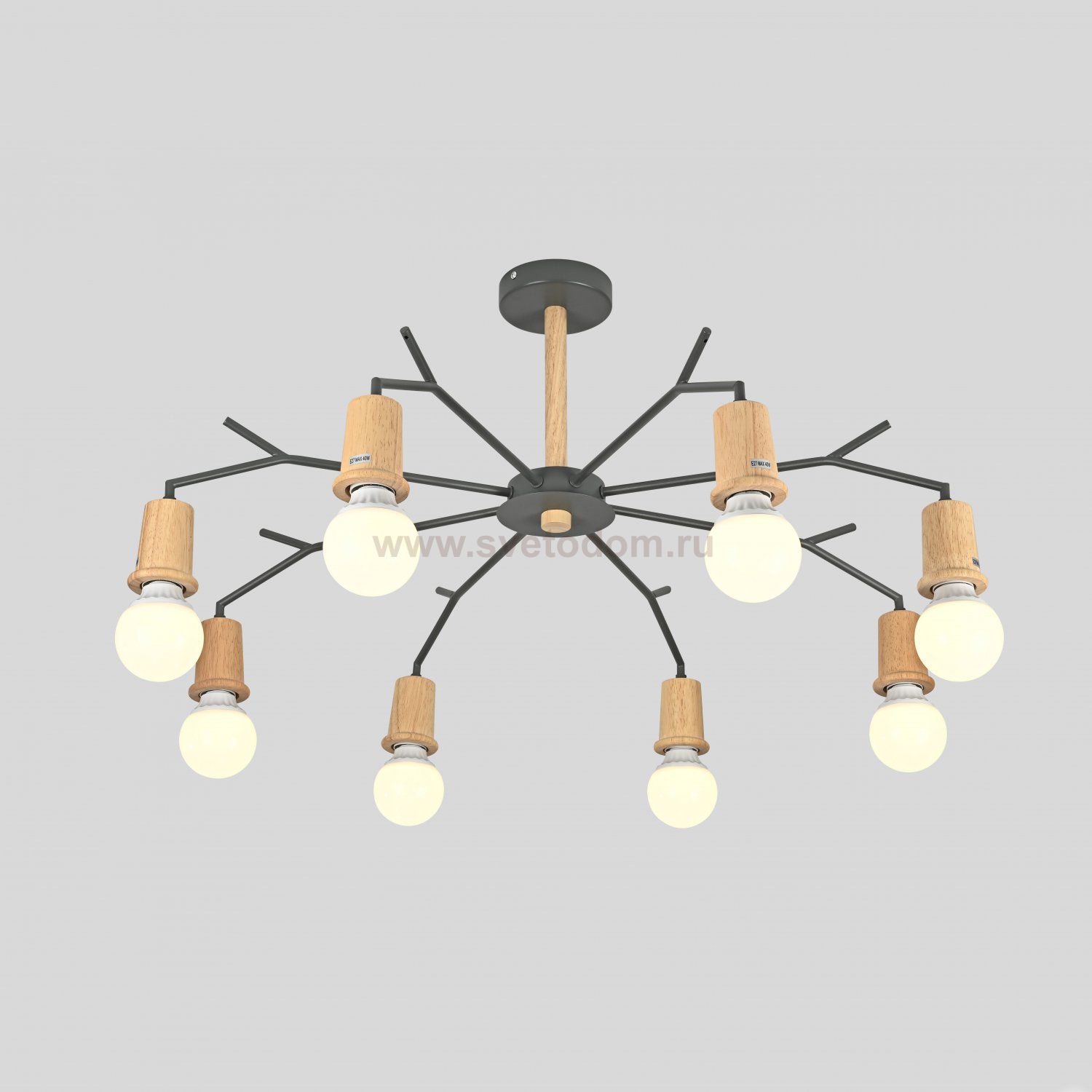 Потолочная люстра LES COLOR D95 Grey ImperiumLoft 220516-23