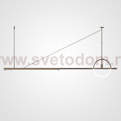 Подвесной светильник ZODIAC L150 Black ImperiumLoft 220621-23