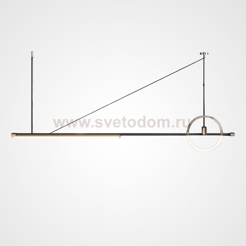 Подвесной светильник ZODIAC L120 Brass ImperiumLoft 220622-23