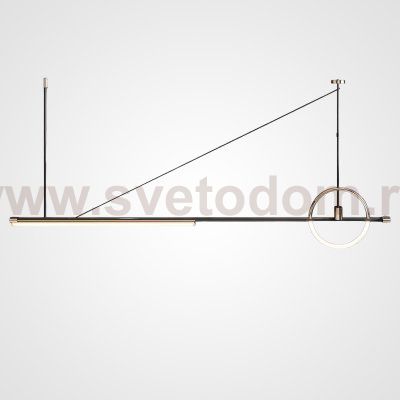 Подвесной светильник ZODIAC L150 Black ImperiumLoft 220624-23