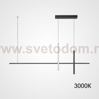 Подвесной светильник SQUIRREL L80 Black 3000К ImperiumLoft 220658-23