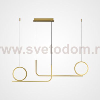Подвесной светильник SIGRID L90 Brass ImperiumLoft 220677-23