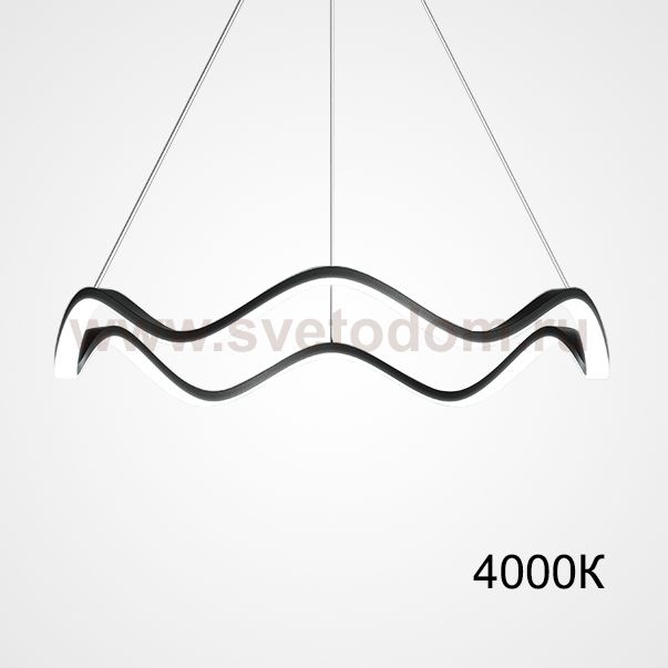 Подвесная люстра DOLORES L50 Black 4000К ImperiumLoft 220682-23