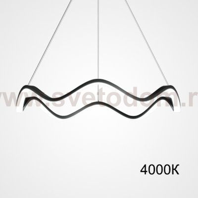 Подвесная люстра DOLORES L50 Black 4000К ImperiumLoft 220682-23