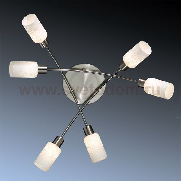 Люстра потолочная Odeon light 2207/6c BITL