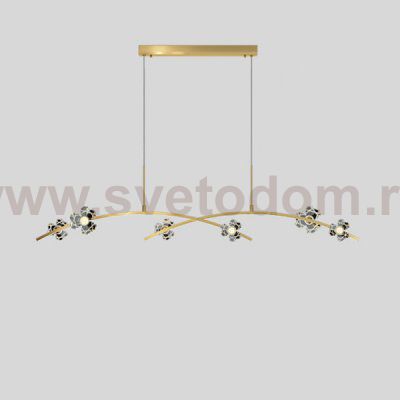 Подвесной светильник CAMILIA ARC L100 Brass ImperiumLoft 220807-23