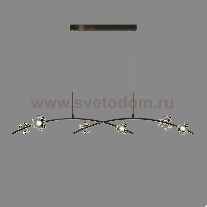 Подвесной светильник CAMILIA ARC L120 Black ImperiumLoft 220810-23