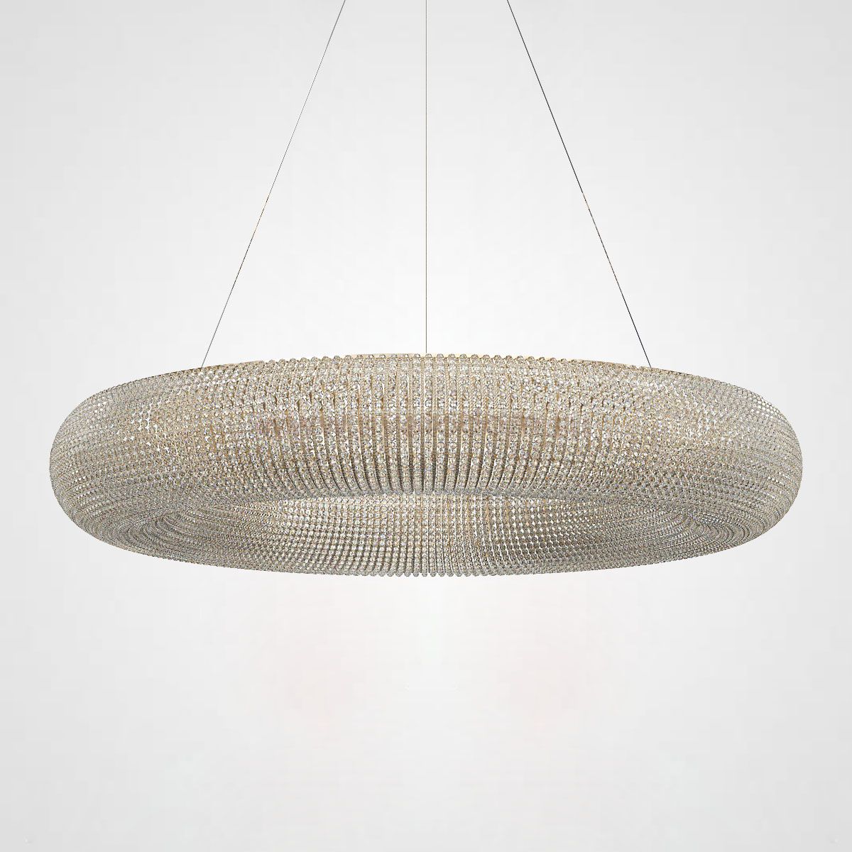 Подвесной светильник Crystal Halo D100 Gold ImperiumLoft 220834-23