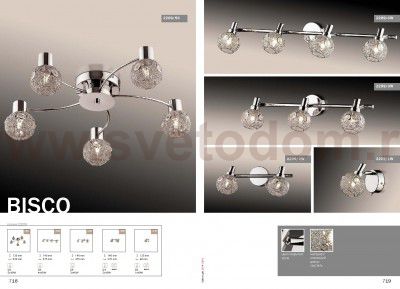 Светильник поворотный спот Odeon light 2209/2W BISCO