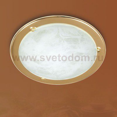 Светильник круглый Сонекс 221 золото Alabastro
