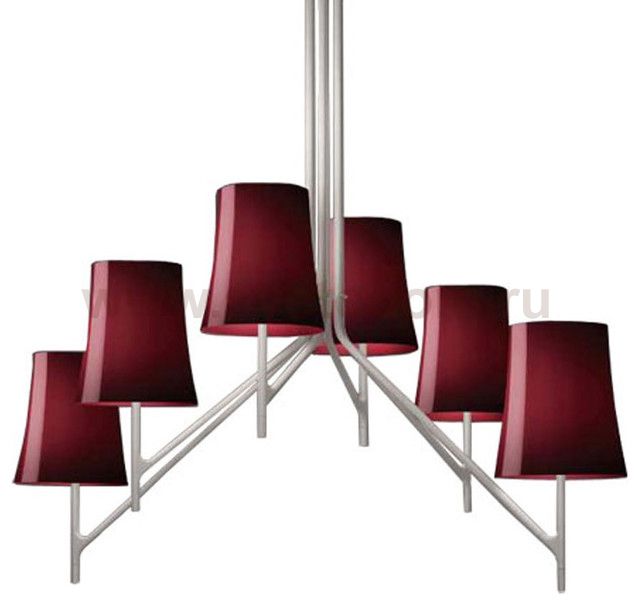 Потолочный светильник Foscarini BIRDIE 6 2210086 63 Амарант