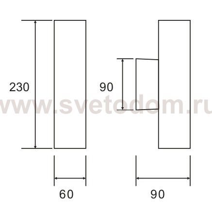 Настенный светильник Divinare COTTERO 2212/06 AP-8