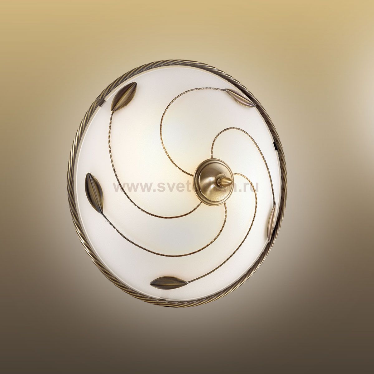 Потолочный светильник Сонекс 2213 бронза/белый BARZO