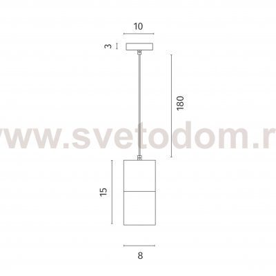 Подвесной светильник Divinare CIGNO 2214/27 SP-5
