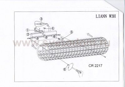 Светильник настенно-потолочный Odeon light 2217/3W LODEN