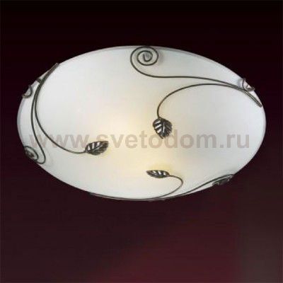 Светильник Сонекс 2221 белый/коричневый Flora