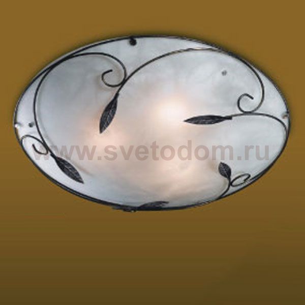 Светильник Сонекс 2222 белый/коричневый Nota