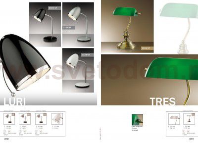 Настольная лампа Odeon light 2224/1T TRES
