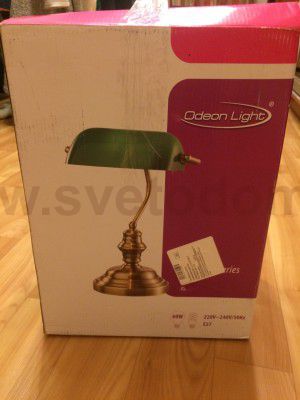 Настольная лампа Odeon light 2224/1T TRES