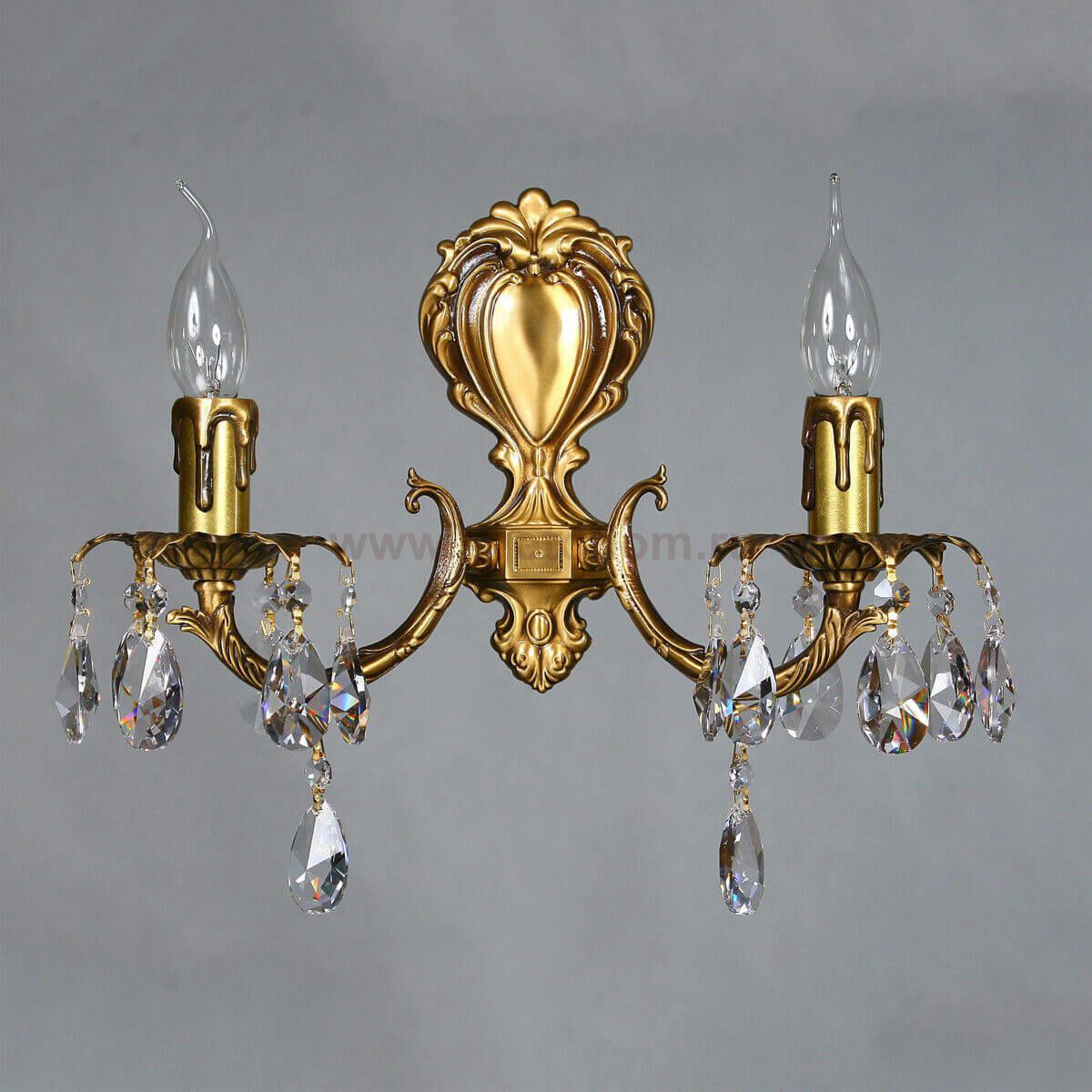 Светильник бра Ambiente 2226/2 AB Tear drop