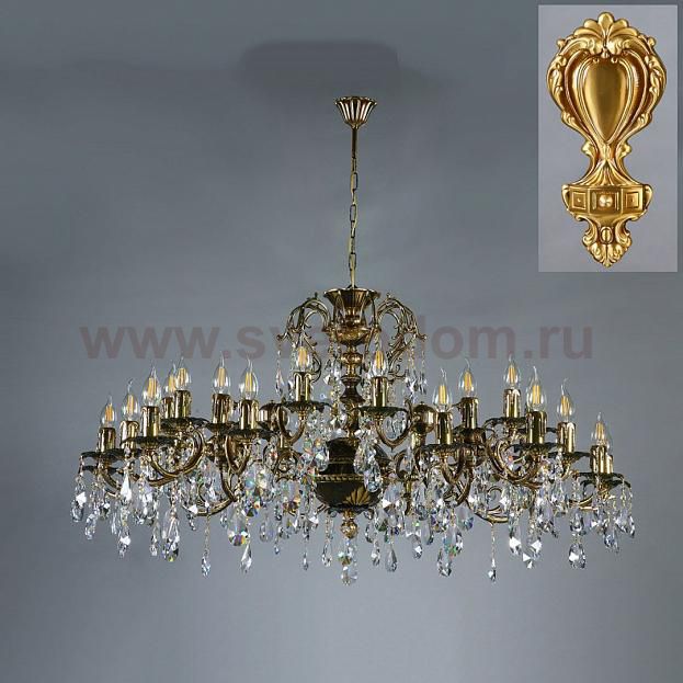 Люстра Ambiente 2226/30 AB Tear Drop