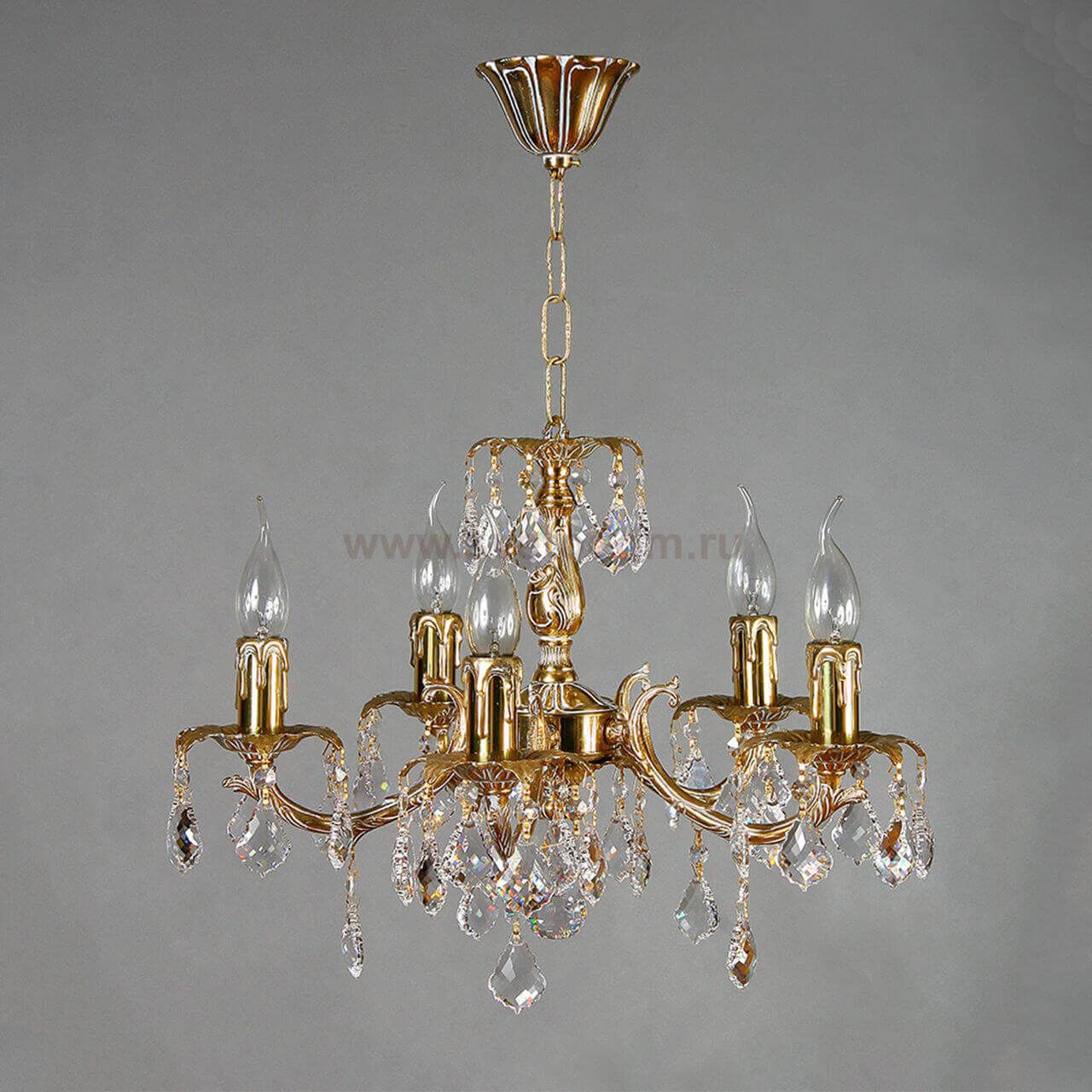 Люстра Ambiente 2226/5 WP New Leaf