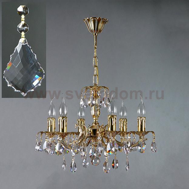 Люстра Ambiente 2226/6 WP New Leaf