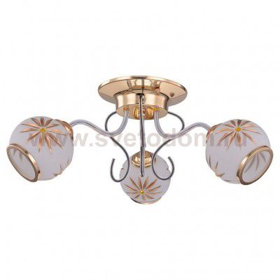 Потолочный светильник Escada 223/3PL E27*60W Gold