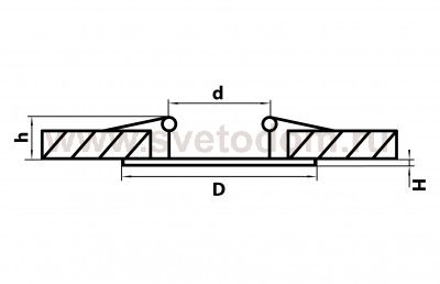 Светильник встраиваемый светодиодный Lightstar 223152 Forto