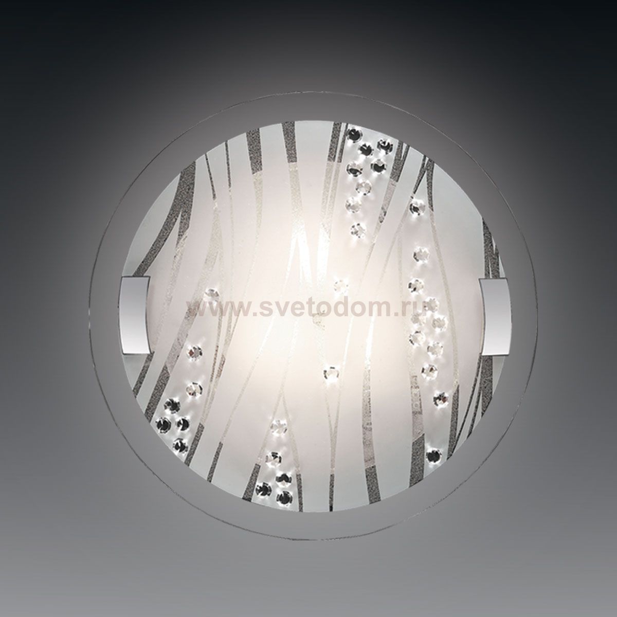 Светильник Сонекс 1232 Lakri белый/хрусталь