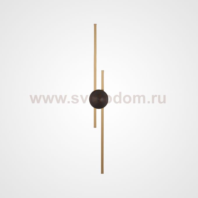 Настенный светильник GULL H92 Brass ImperiumLoft 223627-23
