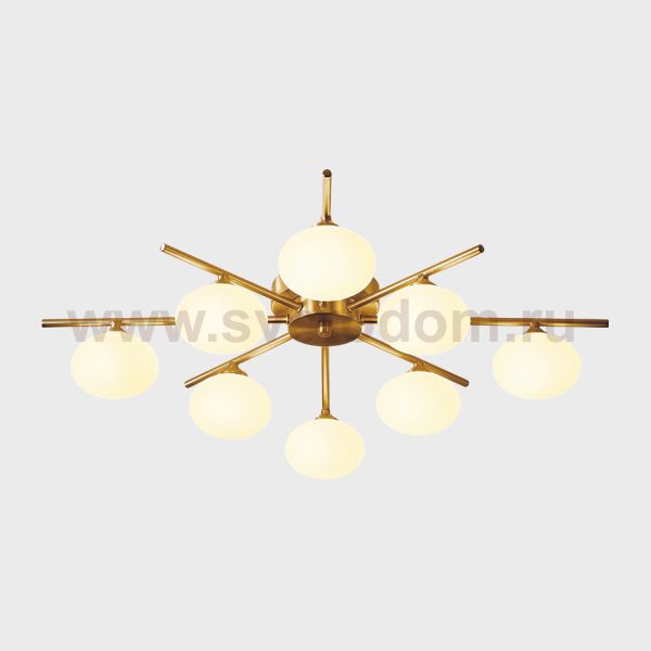 Потолочная люстра DAHLIA B L8 White ImperiumLoft 223641-23