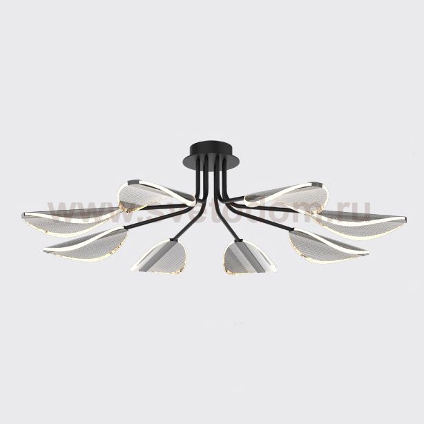 Потолочная люстра VISUAL L8 Black ImperiumLoft 223665-23
