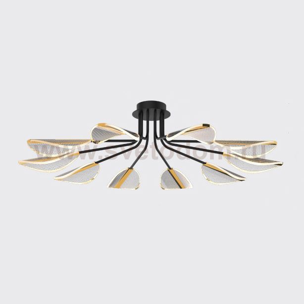 Потолочная люстра VISUAL L10 Brass ImperiumLoft 223671-23